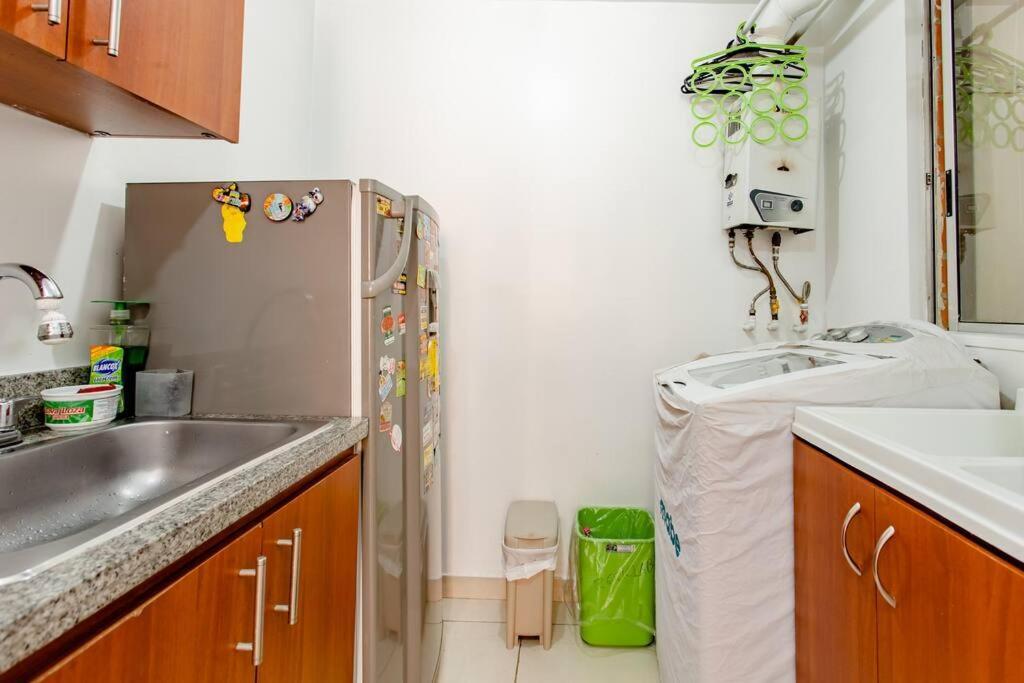 Acogedora En Un Punto De Apartment Bogotá